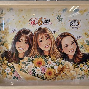 周年似顔絵