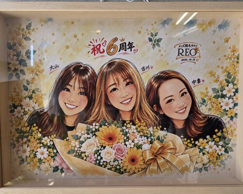 周年似顔絵